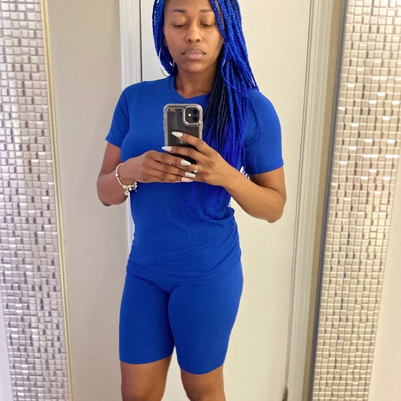 Royal Blue Chill Set (Size 3X AVAIL!) - Picture 4 of 5